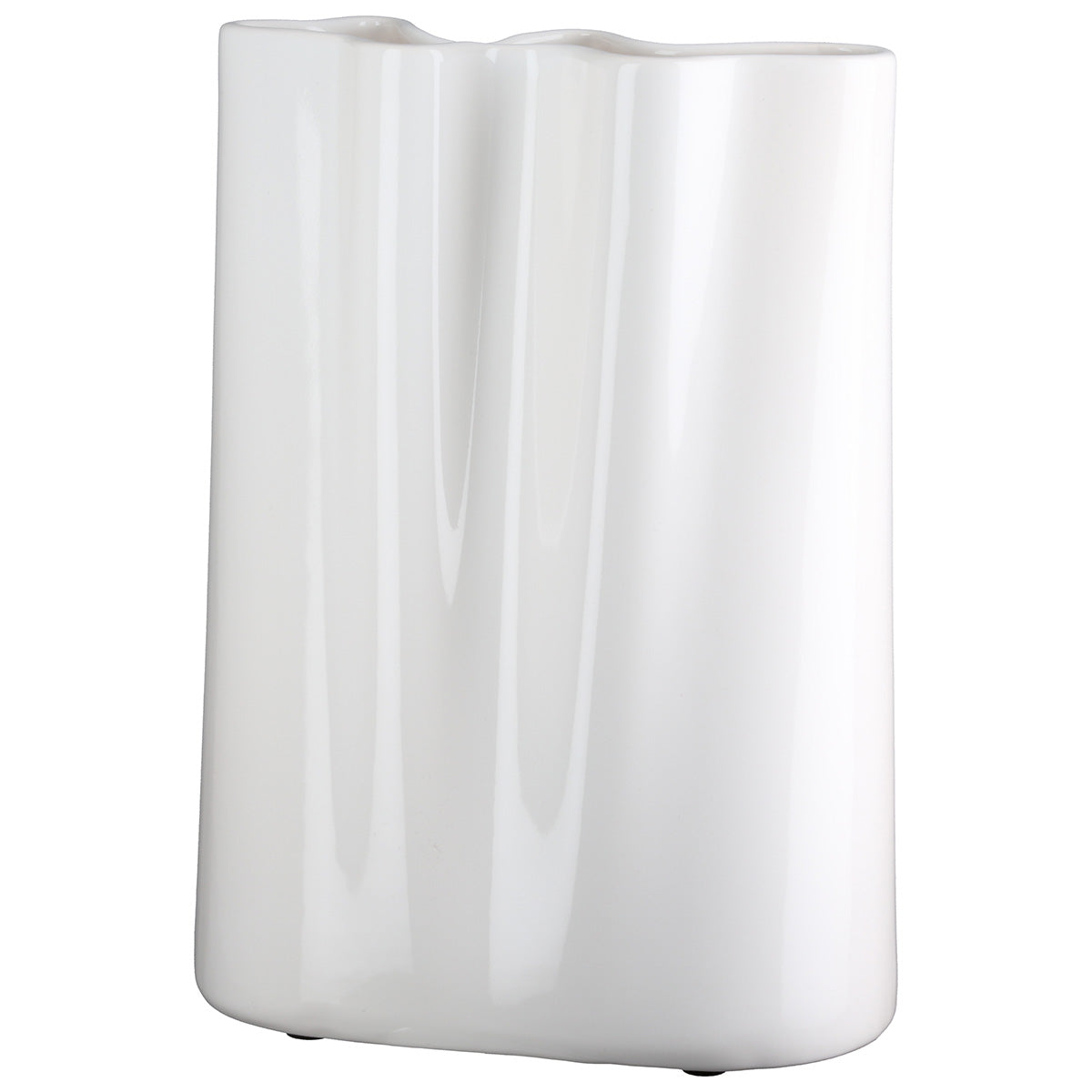 Tridac Organische Vaas Wit 30 cm