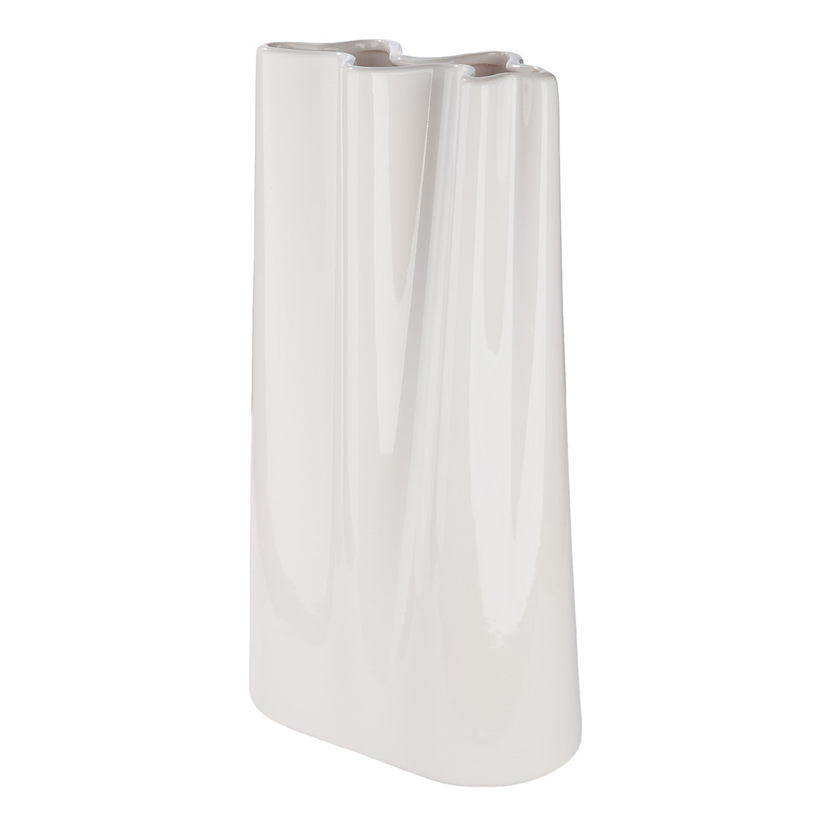 Tridac Organische Vaas Wit 40 cm
