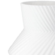 Rillos Ronde Vaas Zwart-Wit 32 cm