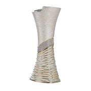 Strass Vaas Champagne-Zilver 19-39 cm