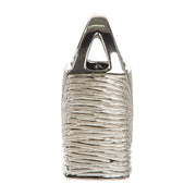 Strass Handtasvaas Champagne-Zilver