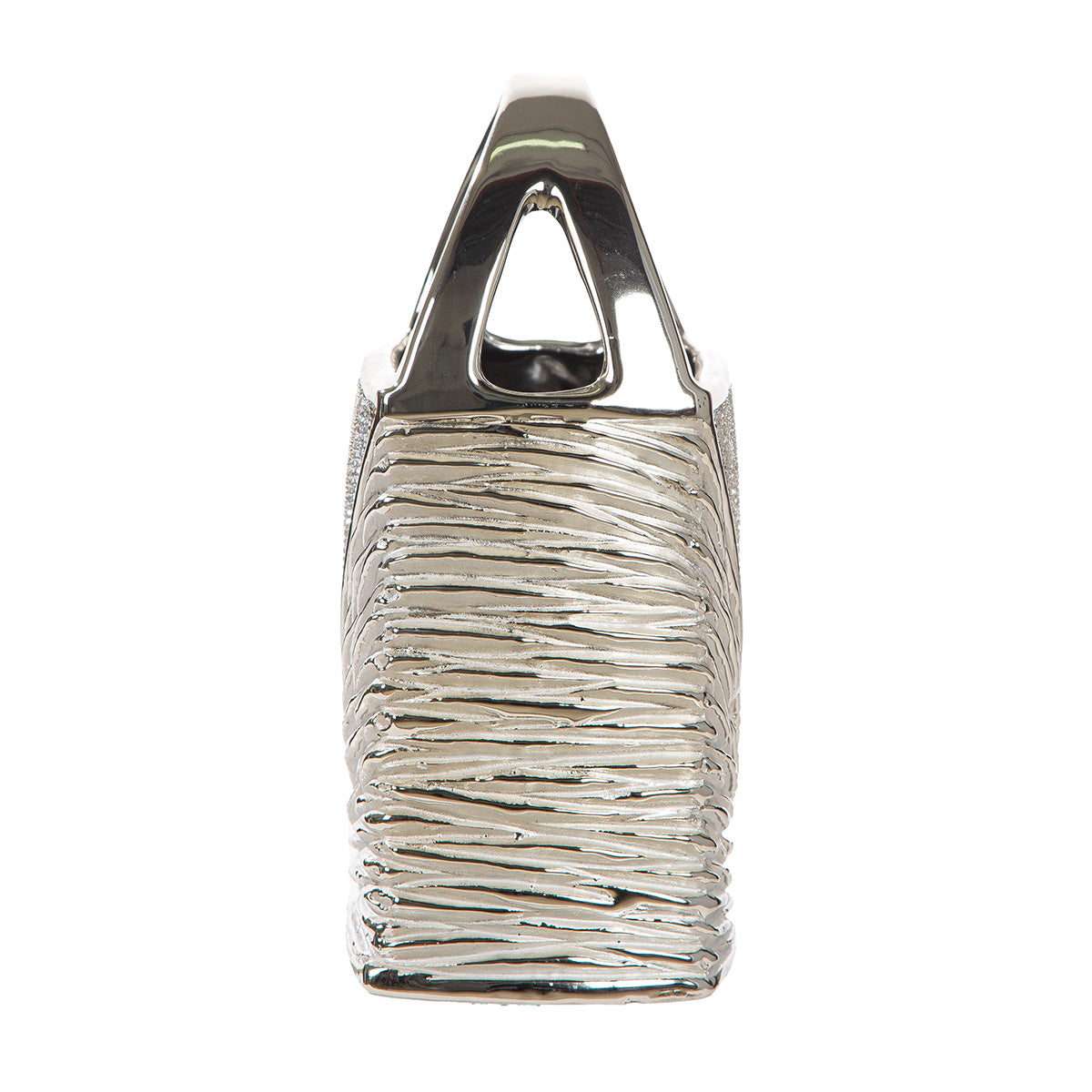 Strass Handtasvaas Champagne-Zilver