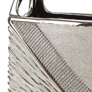 Strass Handtasvaas Champagne-Zilver