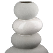 Stones Vaas Lichtgrijs 20 cm