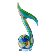 Glaskunst Sculptuur Note 50 cm