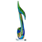 Glaskunst Sculptuur Note 50 cm