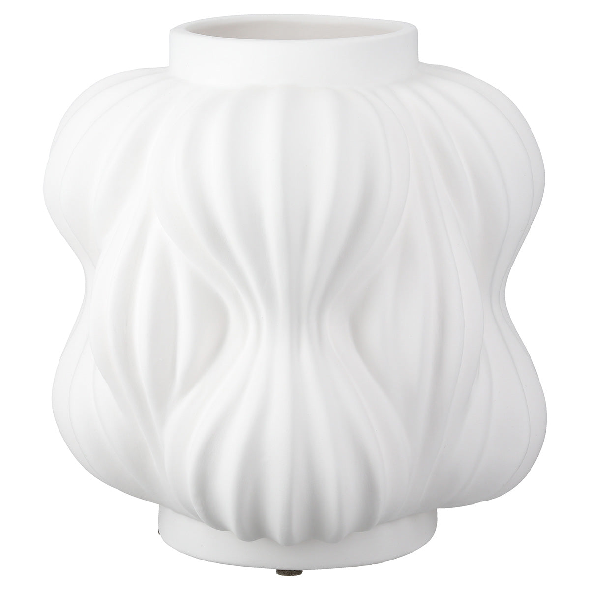 Bollero Vaas Zwart-Wit 20 cm
