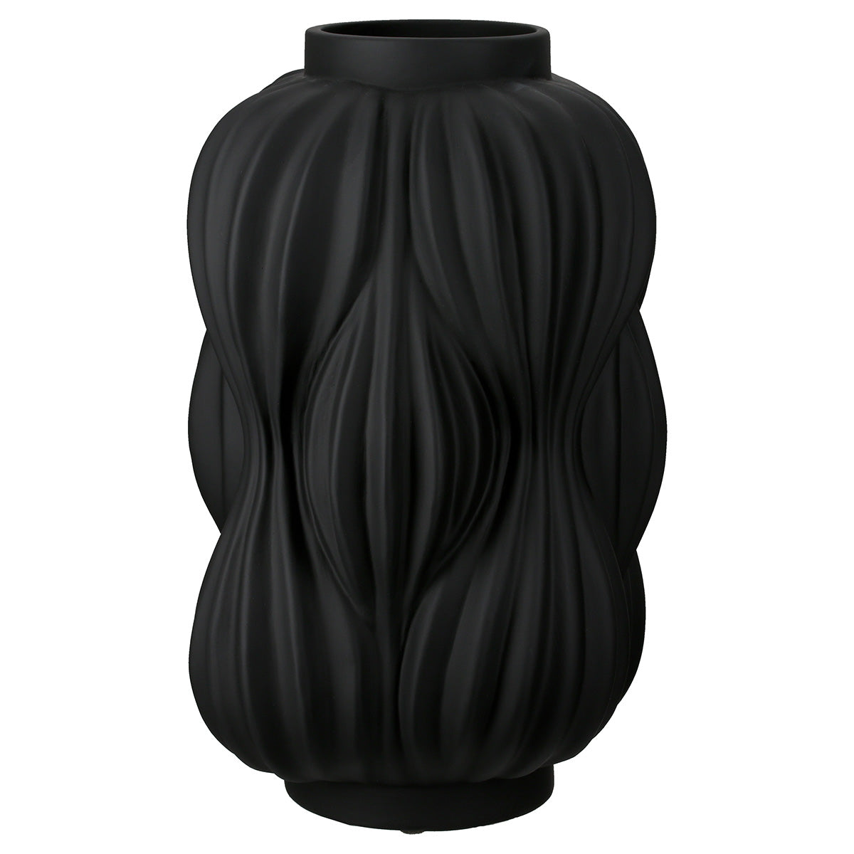 Bollero Vaas Zwart-Wit 32 cm
