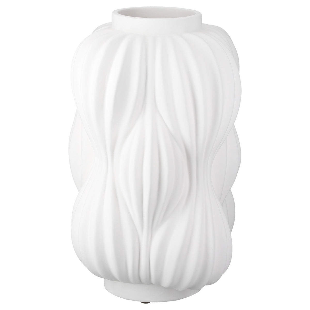 Bollero Vaas Zwart-Wit 32 cm