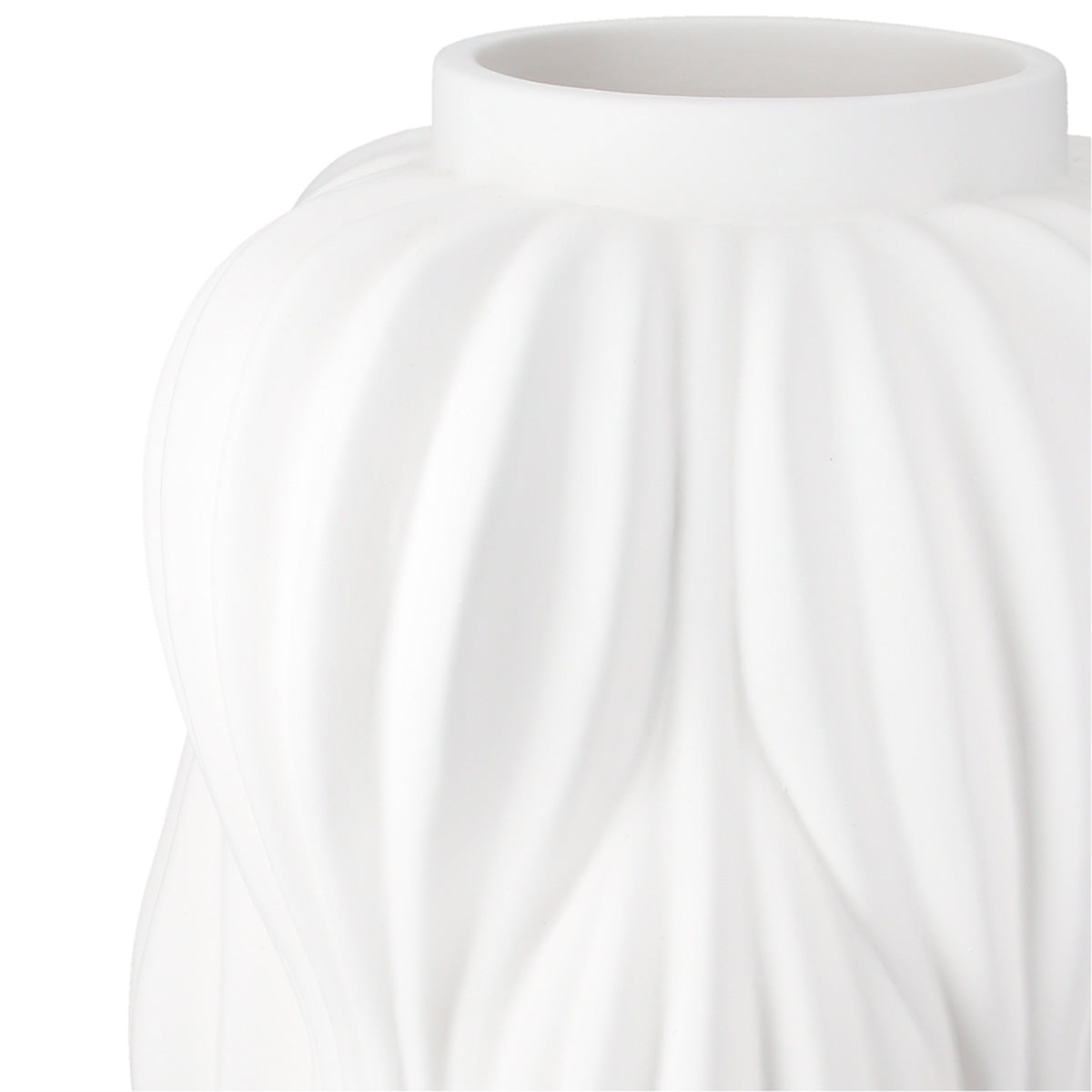 Bollero Vaas Zwart-Wit 32 cm