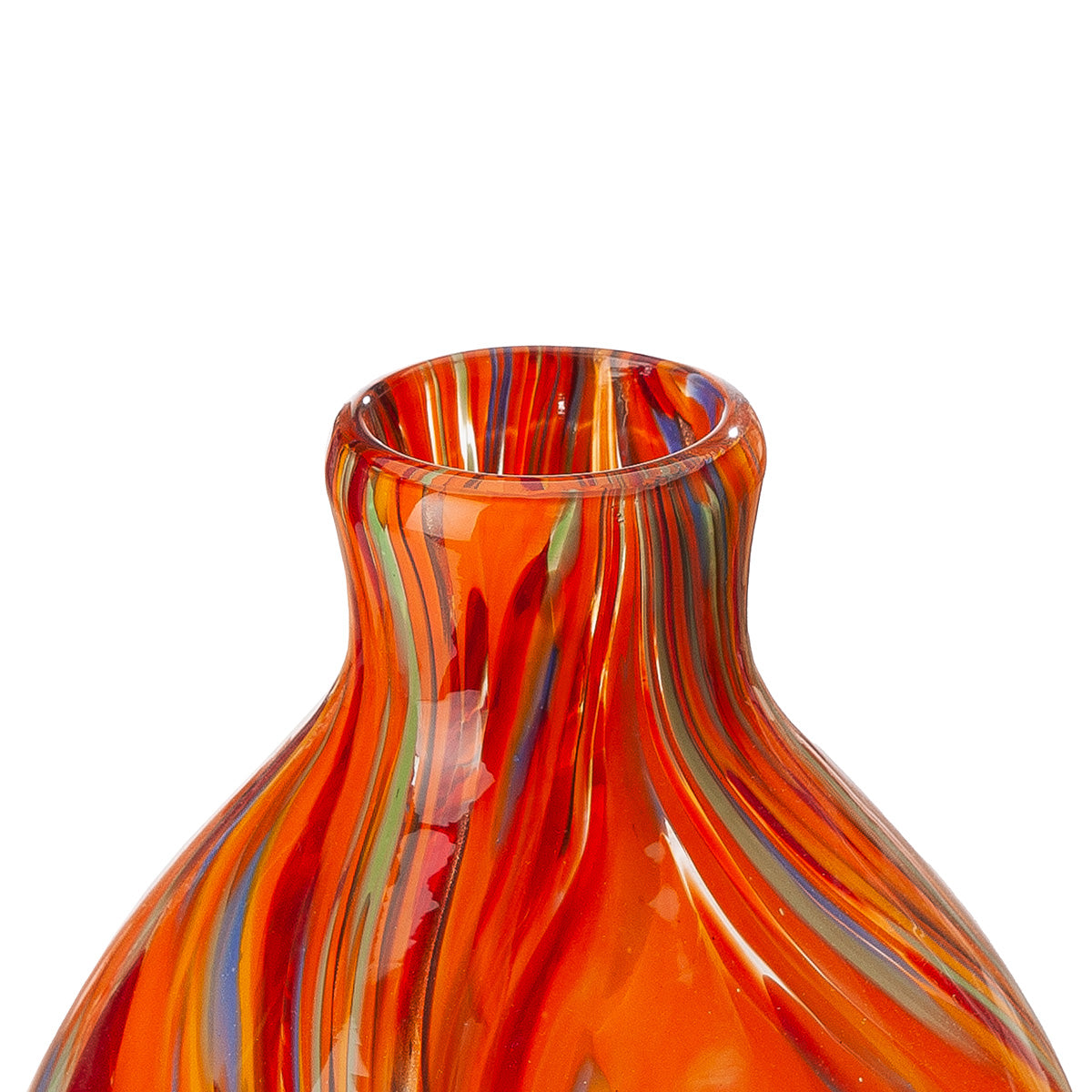 Oranje Glazen Vaas Dream 24 cm