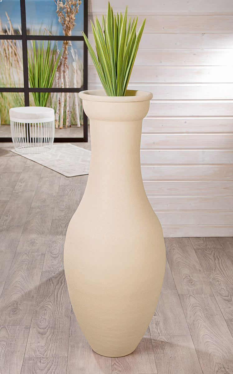 Alta Crèmekleurige Vloervaas 118 cm