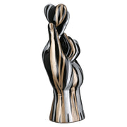 Zwarte Hand Decoratie Drip