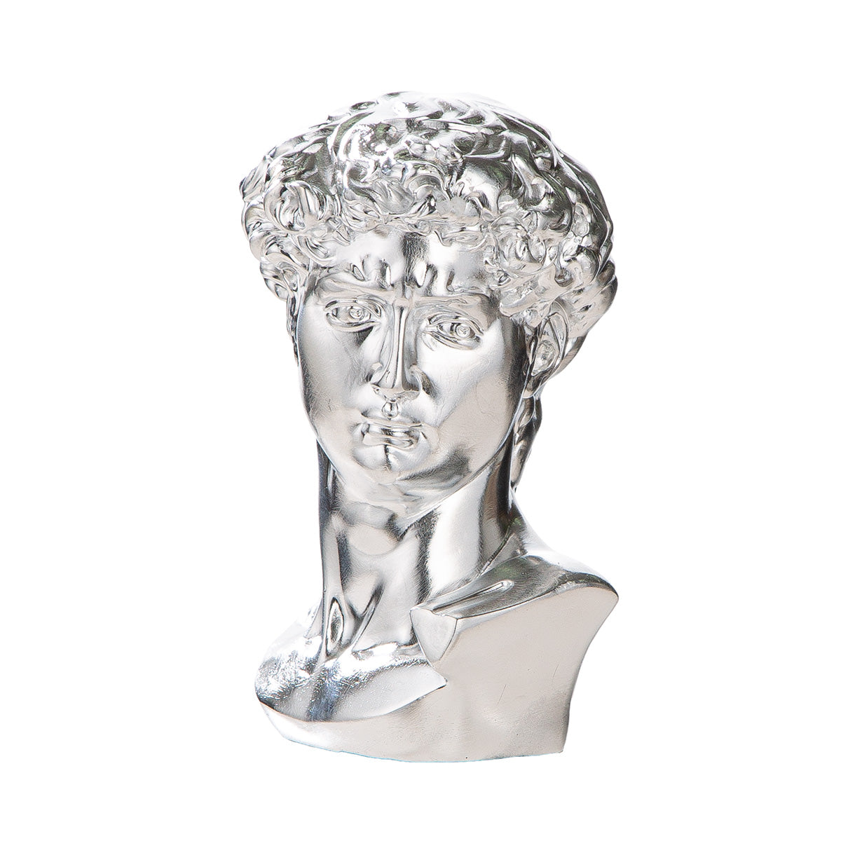 David Hoofd Figuur Zilver