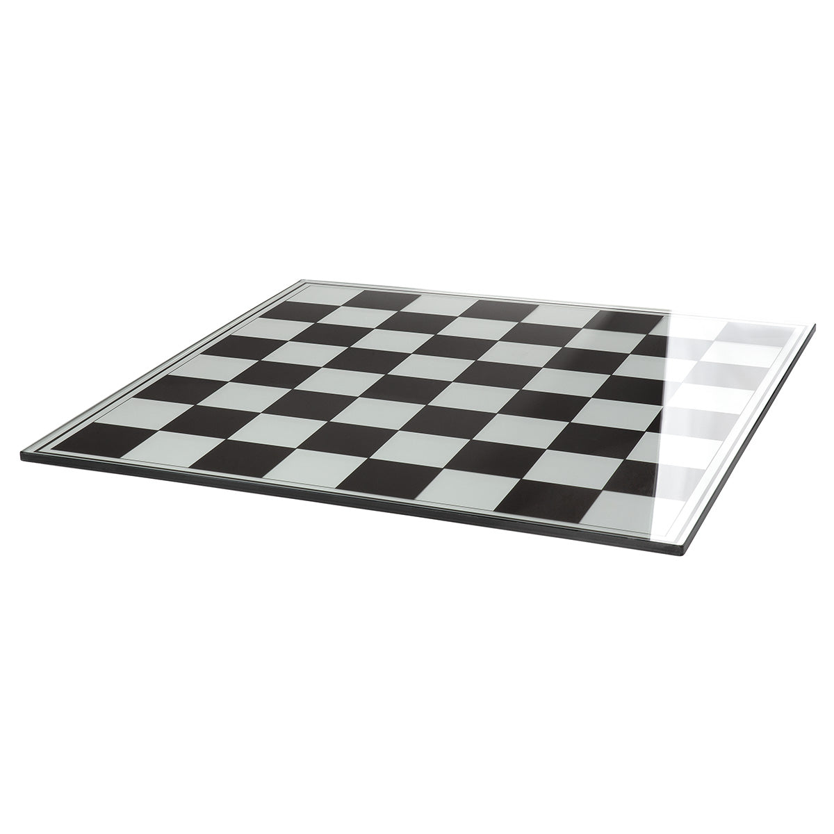 Glazen Schaakset Chess Vierkant