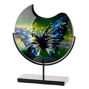 Schmetterling Vaas Blauw-Groen 39 cm