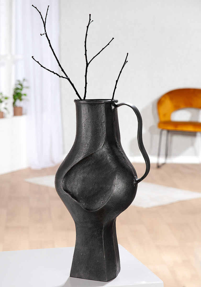 Bolvormige Antigua vaas 43 cm