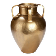 Ronde Antigua vaas goud 33 cm