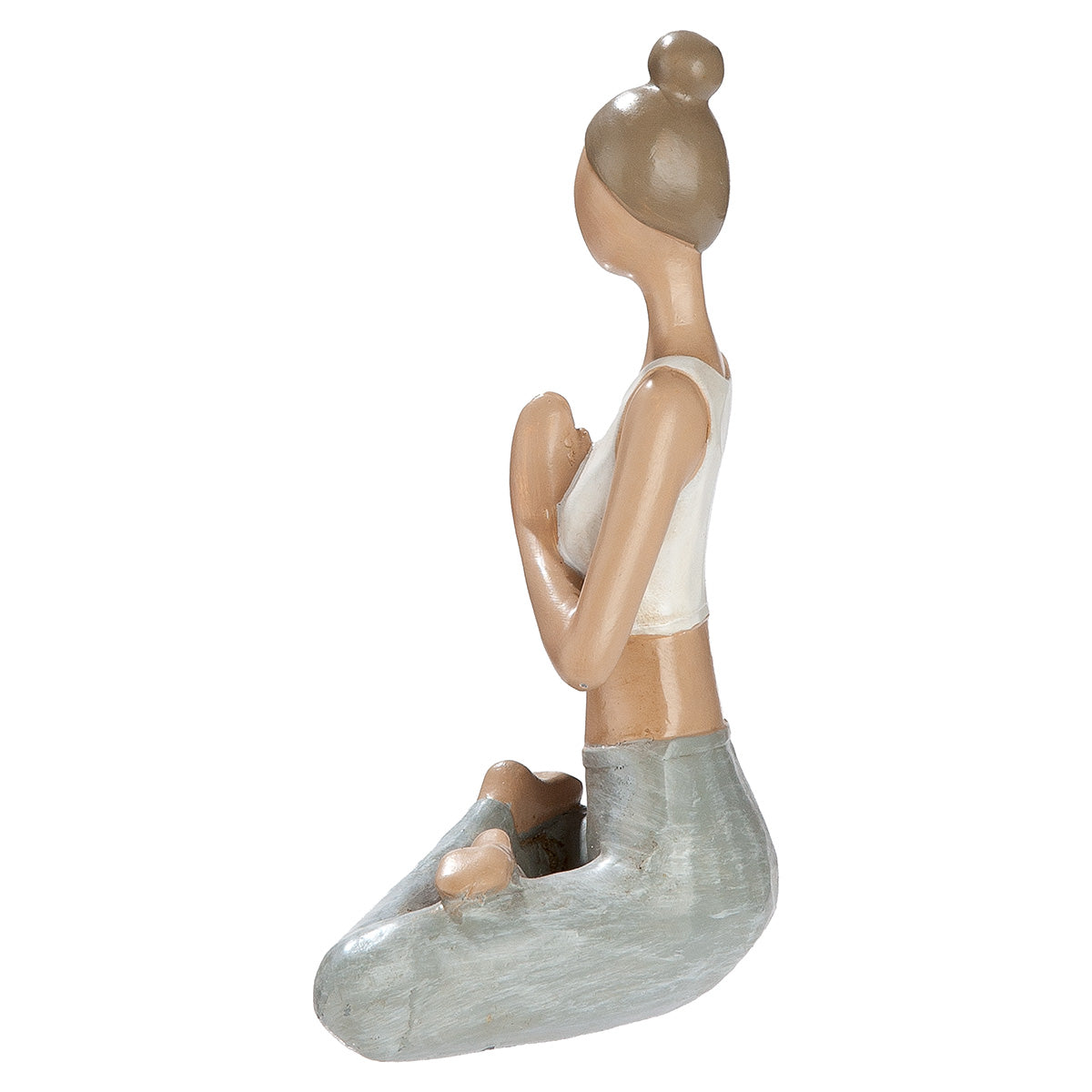 Yoga Figuur Hannah Wit Grijs