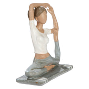 Yoga Figuur Hannah Grijs Wit