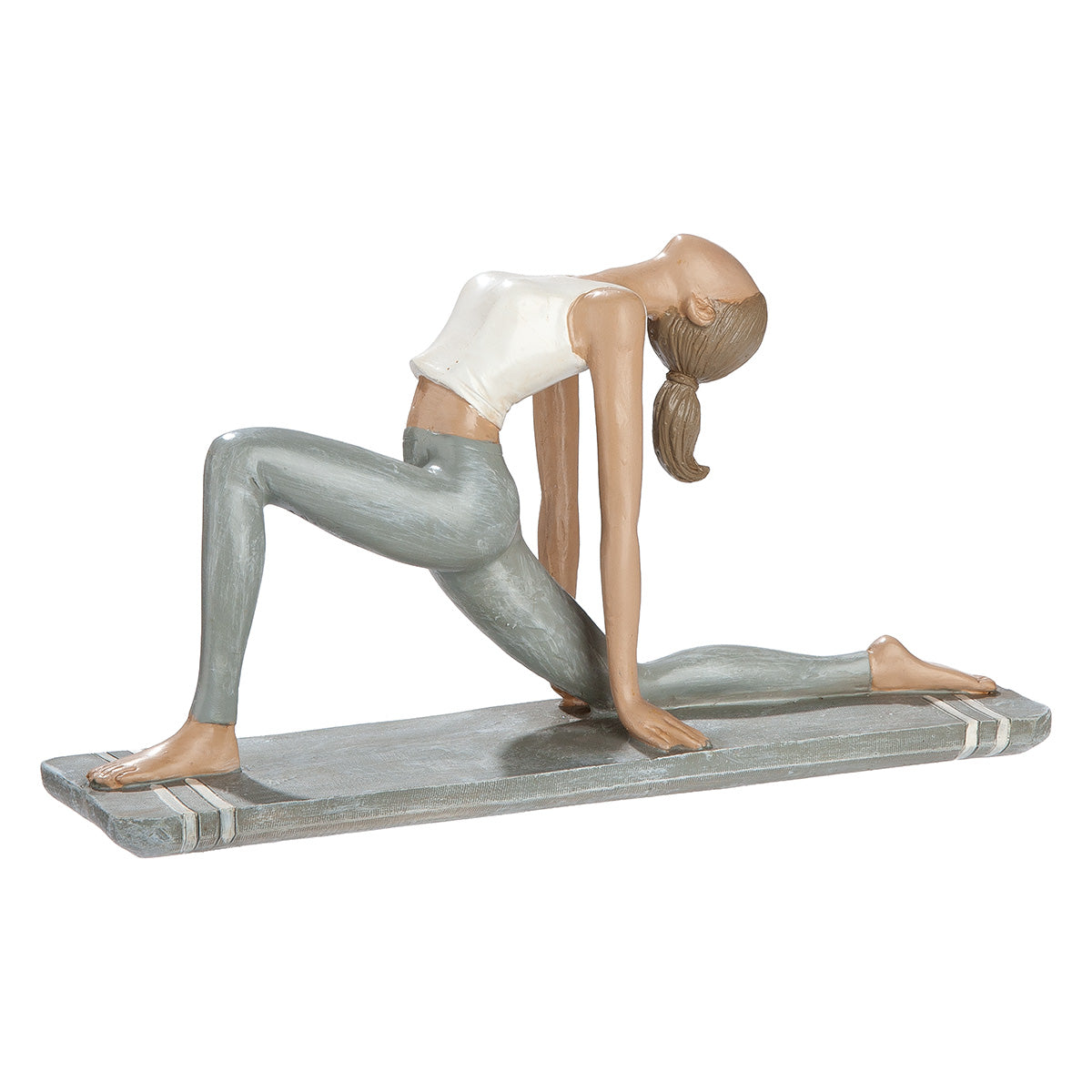 Yoga Figuur Hannah Wit Grijs