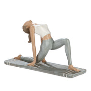 Yoga Figuur Hannah Wit Grijs