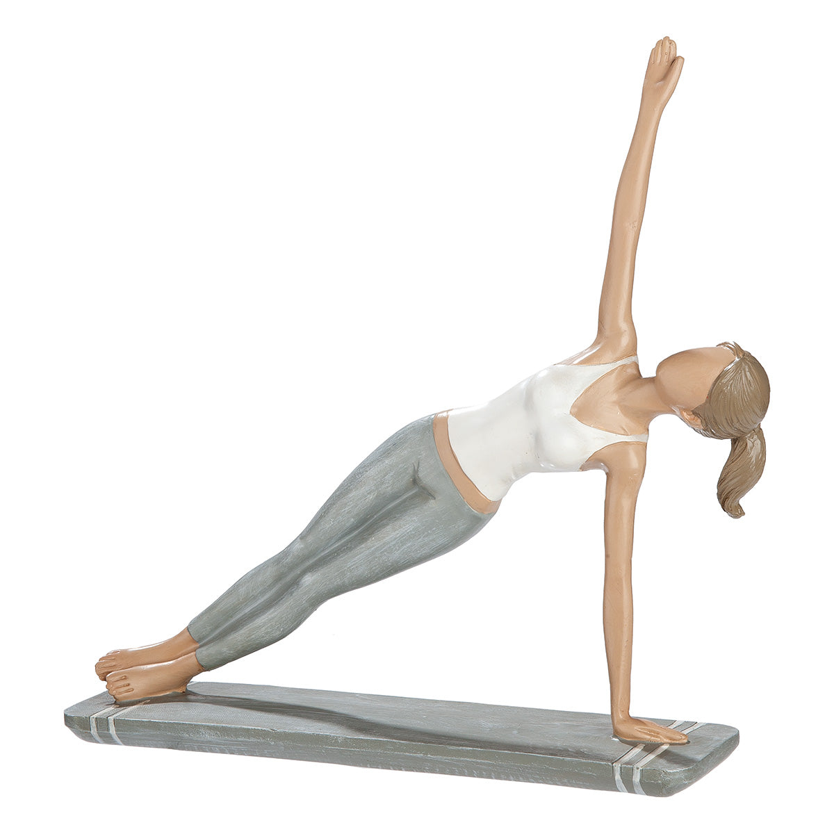 Yoga Figuur Hannah Grijs Wit