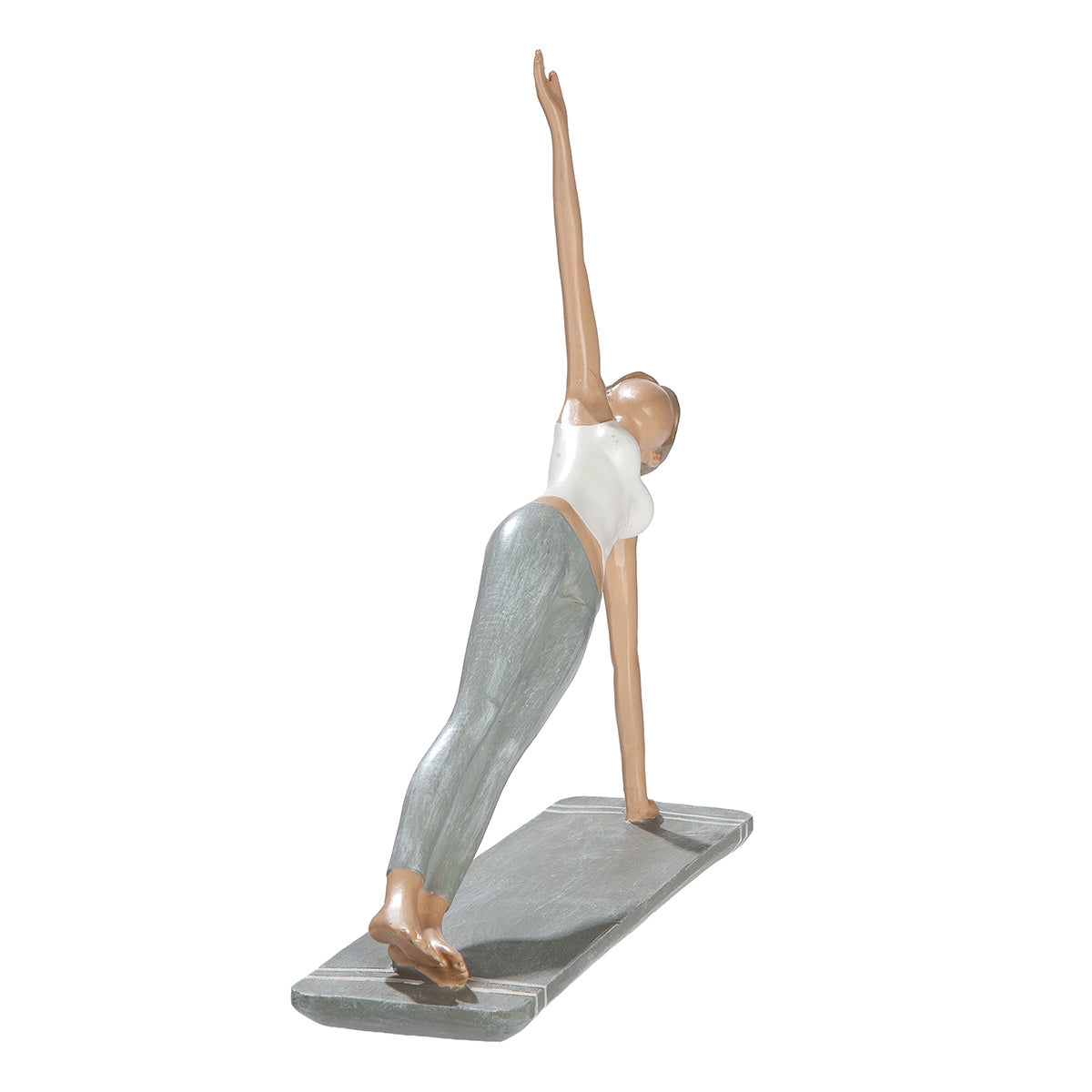 Yoga Figuur Hannah Grijs Wit