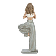 Yoga Figuur Hannah Grijs Wit