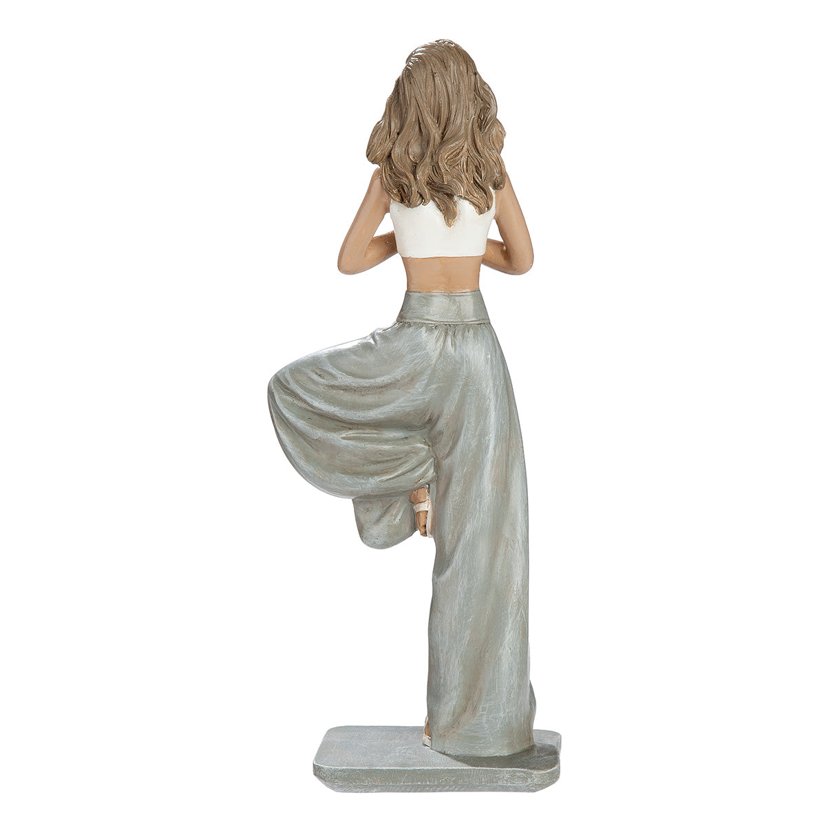 Yoga Figuur Hannah Grijs Wit