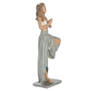 Yoga Figuur Hannah Grijs Wit