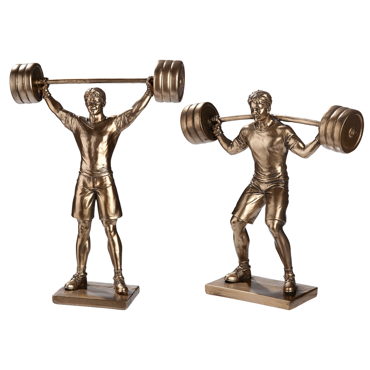 Hector Gewichtheffer Figuur Brons XXL
