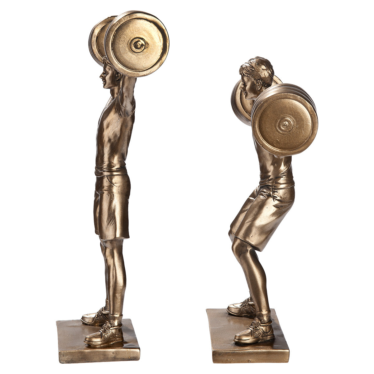 Hector Gewichtheffer Figuur Brons XXL