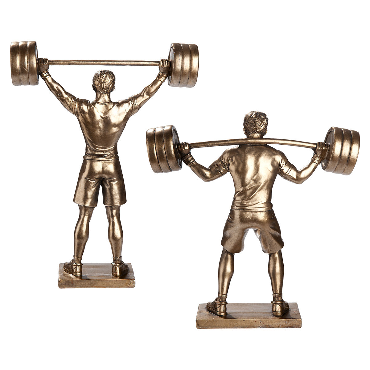 Hector Gewichtheffer Figuur Brons XXL