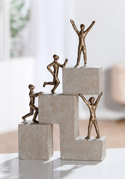 Success Persoon Sculptuur Decoratie