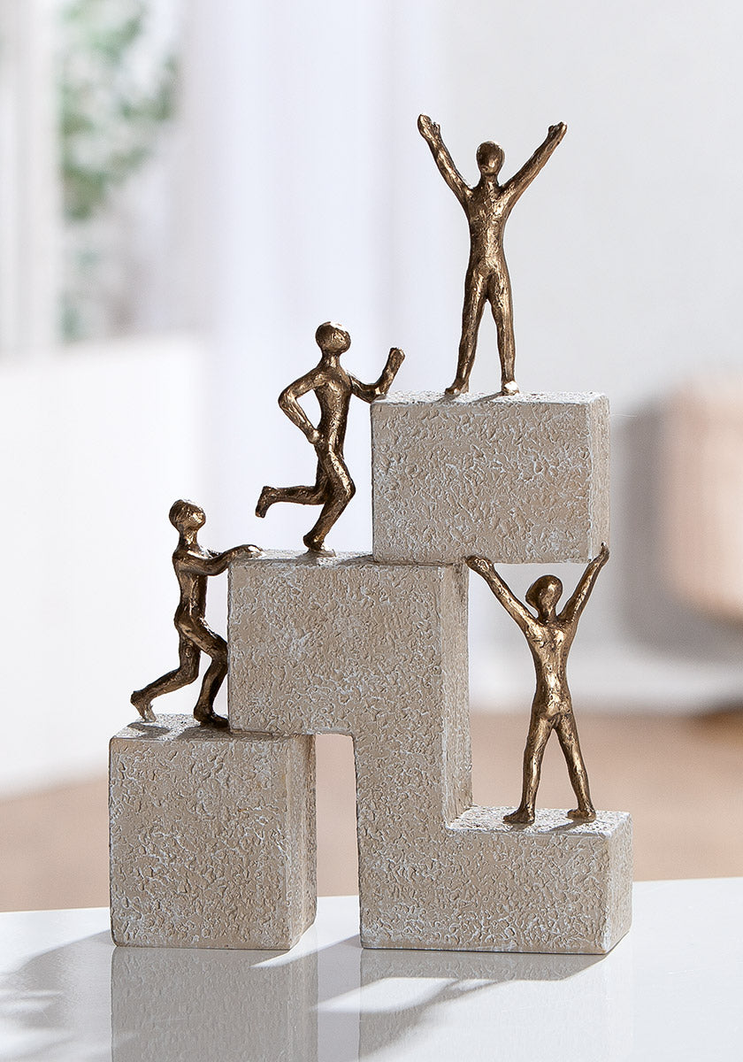 Success Persoon Sculptuur Decoratie
