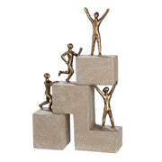 Success Persoon Sculptuur Decoratie