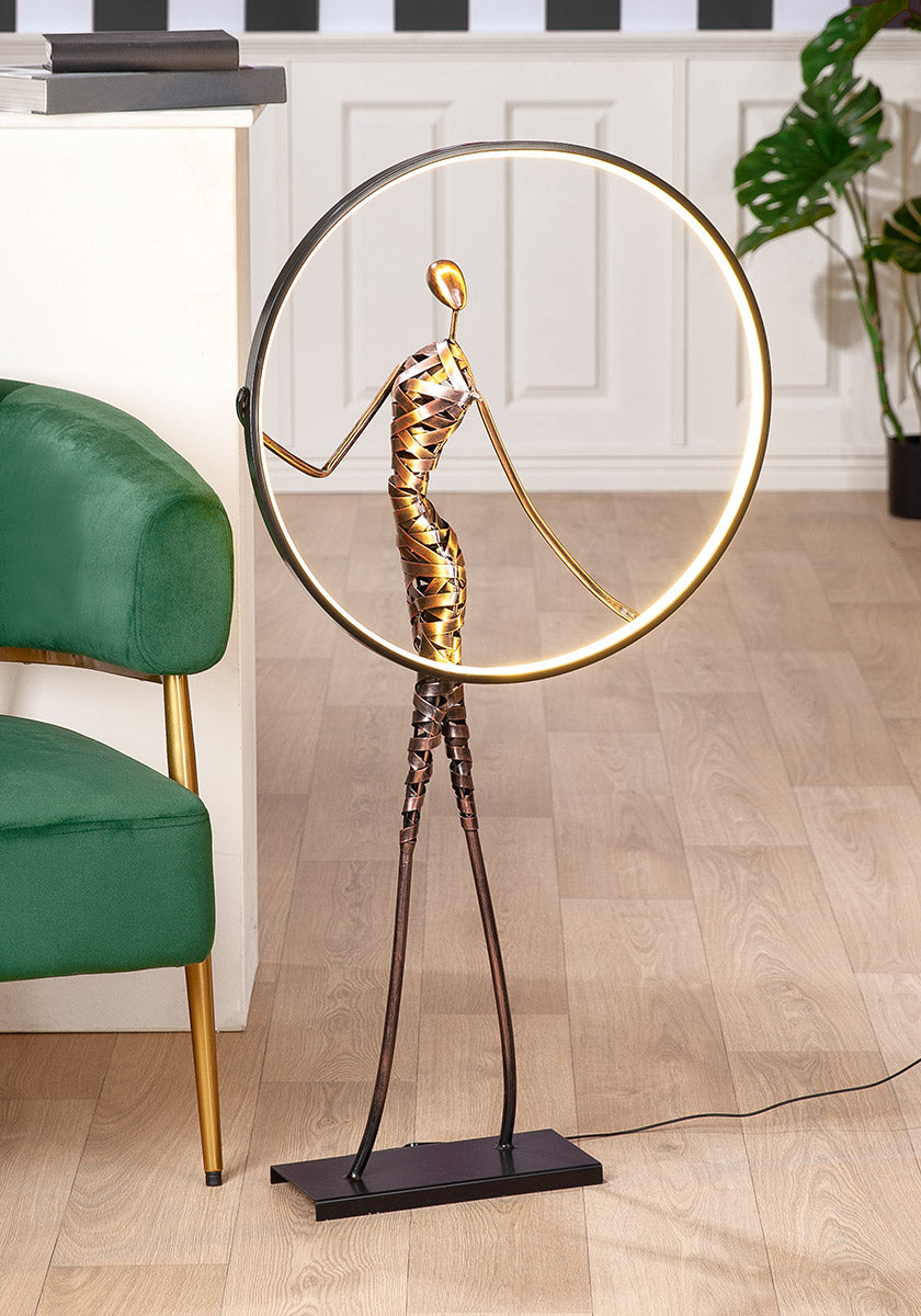 Essence LED Vrouw Tafellamp Zwart