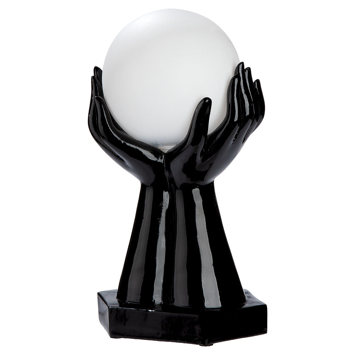 Cleo LED Hand Tafellamp Zwart Wit