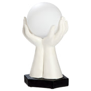 Cleo LED Hand Tafellamp Zwart Wit