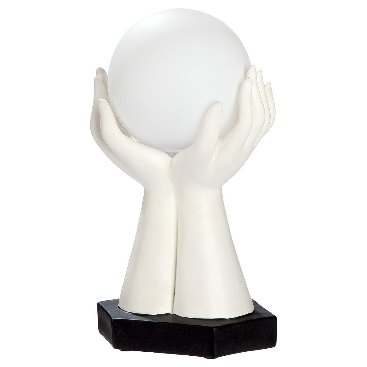 Cleo LED Hand Tafellamp Zwart Wit