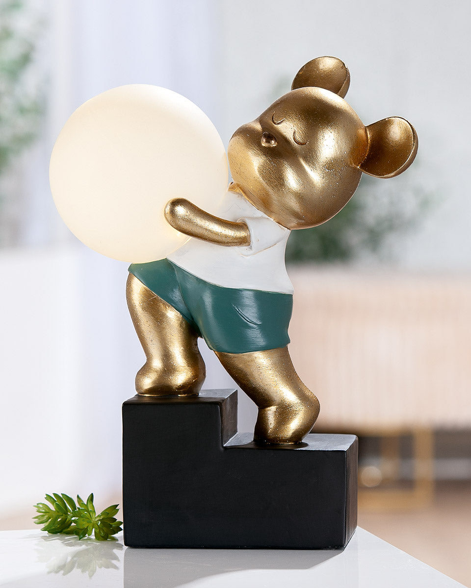 LED Beren Tafellamp Howard Goud