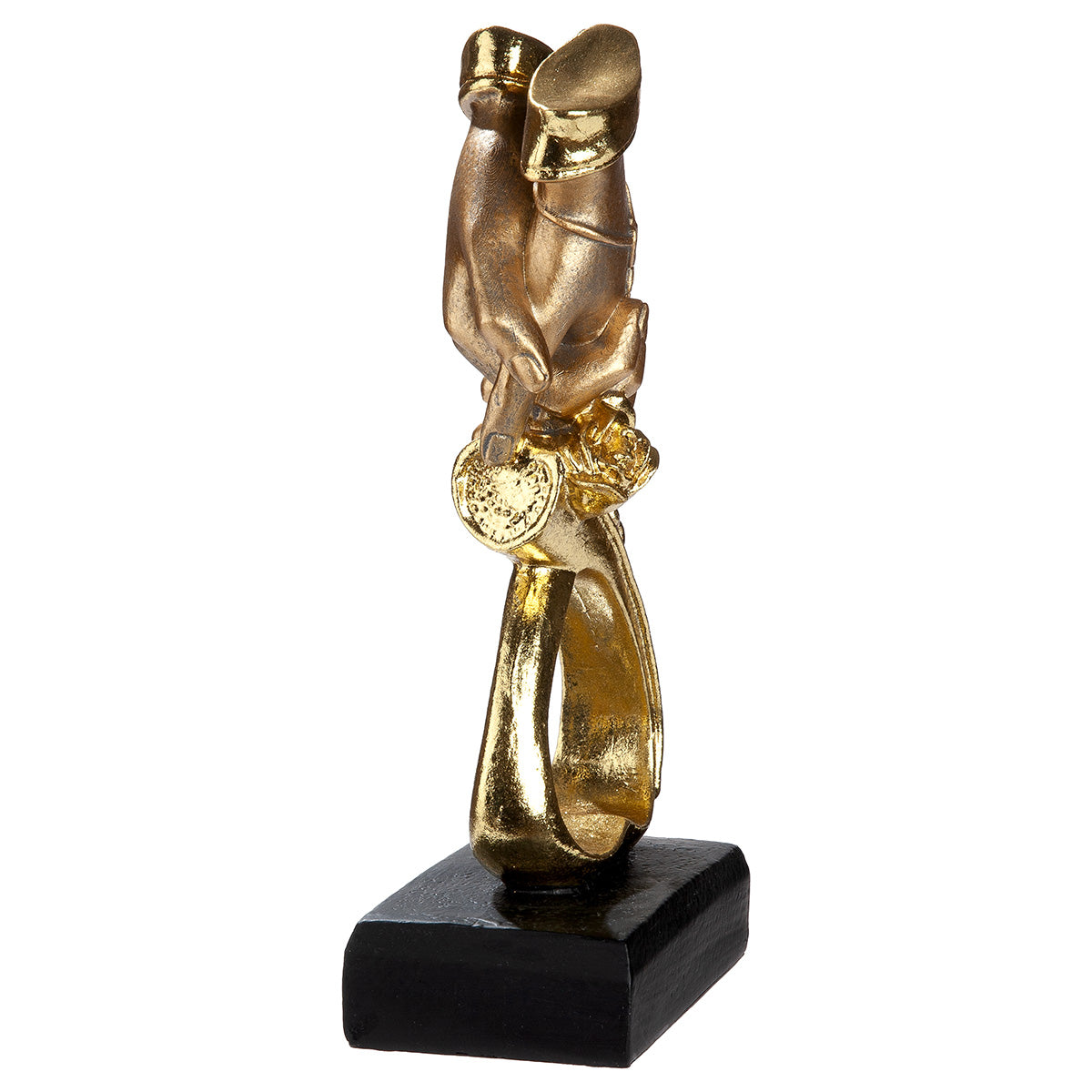 Gouden Handen Hart Sculptuur