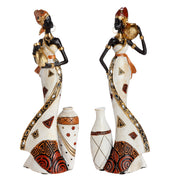 Imara Vrouwenfiguur Wit-Rood