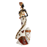 Imara Vrouwenfiguur Wit-Rood