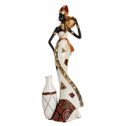 Imara Vrouwenfiguur Wit-Rood