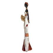 Imara Grote Vrouwenfiguur Wit-Rood