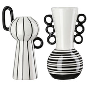 Manico Witte Vaas met Handvat 18.5 cm