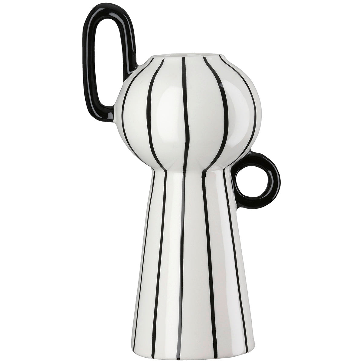 Manico Witte Vaas met Handvat 18.5 cm