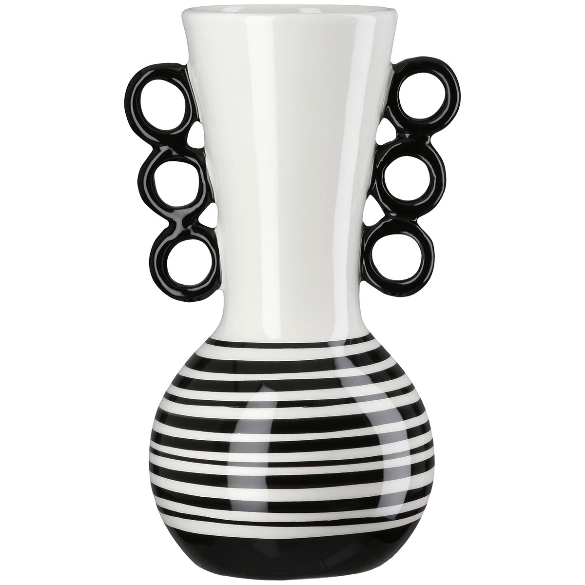 Manico Witte Vaas met Handvat 18.5 cm